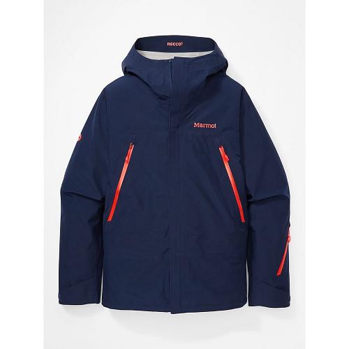 Marmot Ski Jacket Navy NZ - Spire Jackets Mens NZ8342701